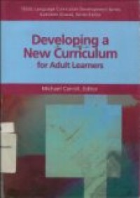 Developing a New Curriculum For Adult Learning