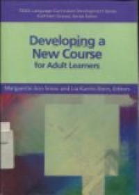 Developing a New Cource For Adult Learning