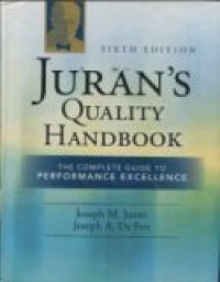 JURAN'S QUALITY HANDBOOK (SIXTH EDITION)