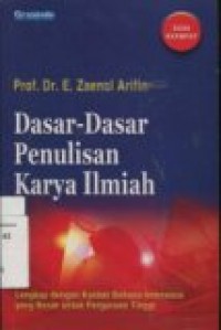 DASAR-DASAR PENULISAN KARYA ILMIAH