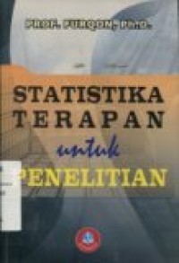 STATISTIKA TERAPAN UNTUK PENELITIAN