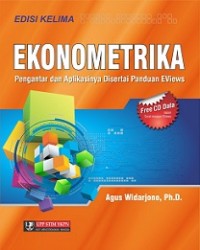 [CD] EKONOMETRIKA: PENGANTAR DAN APLIKASINYA DISERTAI PANDUAN EVIEWS