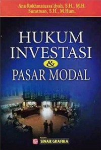 HUKUM INVESTASI DAN PASAR MODAL