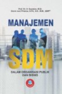 MANAJEMEN SDM : DALAM ORGANISASI PUBLIK DAN BISNIS