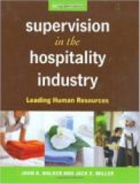 SUPERVISION IN THE HOSPITALITY INDUSTRY